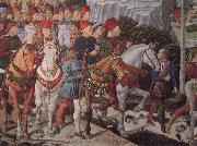 Benozzo Gozzoli The train of the holy three Konige Spain oil painting reproduction